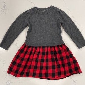 Bundle of 3 winter dress 4T
